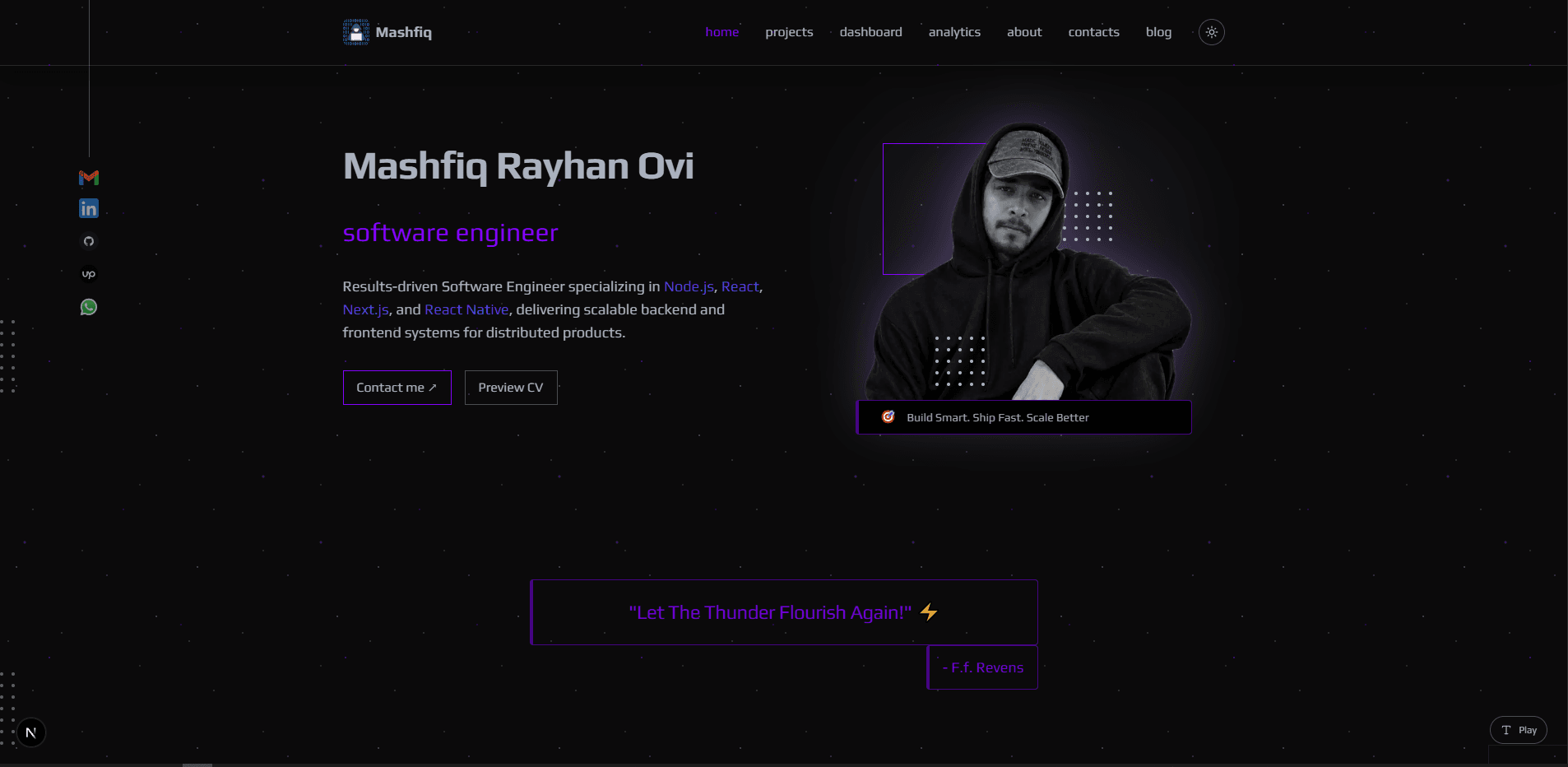 Mashfiq Rayhan Ovi